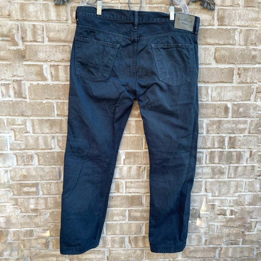 Citizens of Humanity SID Regular Straight Fit Jean 38x33.25 Black/Grey Wash *